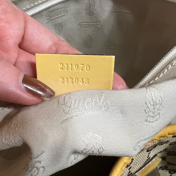 GUCCI GG Monogram Web Jolie Tote with charm Authentic - Picture 15 of 16